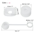 thumbnail image 2 of Uxcell Silicone Spill Stopper Accessories for Straw Cup 1.0 40oz/ 30oz, White/Pink Set of 6, 2 of 6