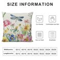 thumbnail image 5 of Qinduosi Spring Pillow Covers Inch Set of , Watercolor Butterfly Flower Decor Farmhouse Throw Pillows Spring Decorations Floral Pillowcase Square Outdoor Cushion Case for, 5 of 5