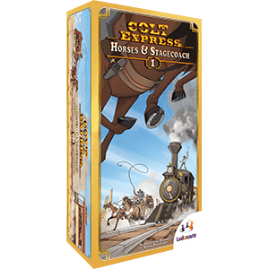 colt express horses & stagecoach