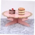thumbnail image 3 of OULII Pink Round Cake Display Rack for Thanksgiving Event 1Pcs, 3 of 8