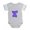 Heather Gray, variant on CafePress - Cresskill New Jersey - Cute Infant Baby Football Bodysuit