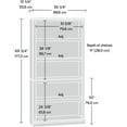 thumbnail image 2 of Maykoosh Rococo Romance Bookcase-Color:Jamocha Wood,Size:5 shelves, 2 of 4