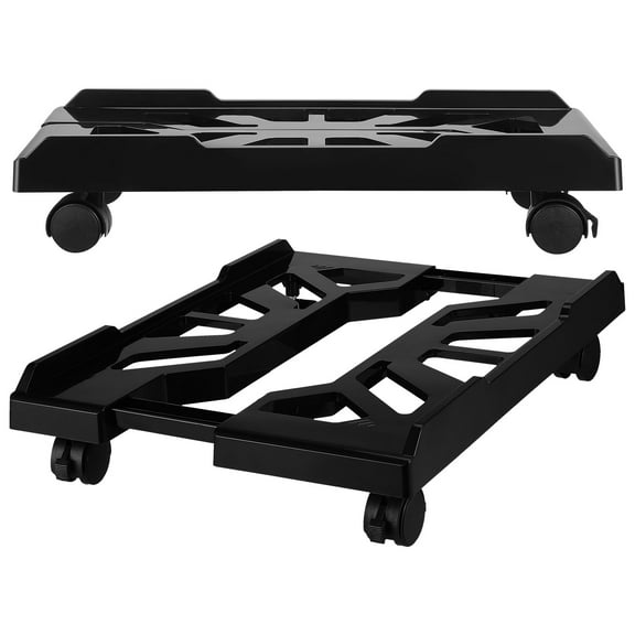 WHAMVOX Computer Tower Stand With Wheels Adjustable PC Tower Stand For Under Desk Multifunction Floor Stand CPU Stand For Office Home School