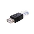 thumbnail image 2 of USB to RJ45 Adapter, USB 2.0 Female to Ethernet RJ45 Male Connector, 2 of 4