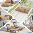 thumbnail image 5 of Colorful Spring Floral King Size Pillow Cover, Pillowcase Protectors with Zipper, Breathable Decorative Throw Pillow Case Cover, Vintage Summer Botanical Pillow Shams for Couch Sofa 20x36Inch, 5 of 8