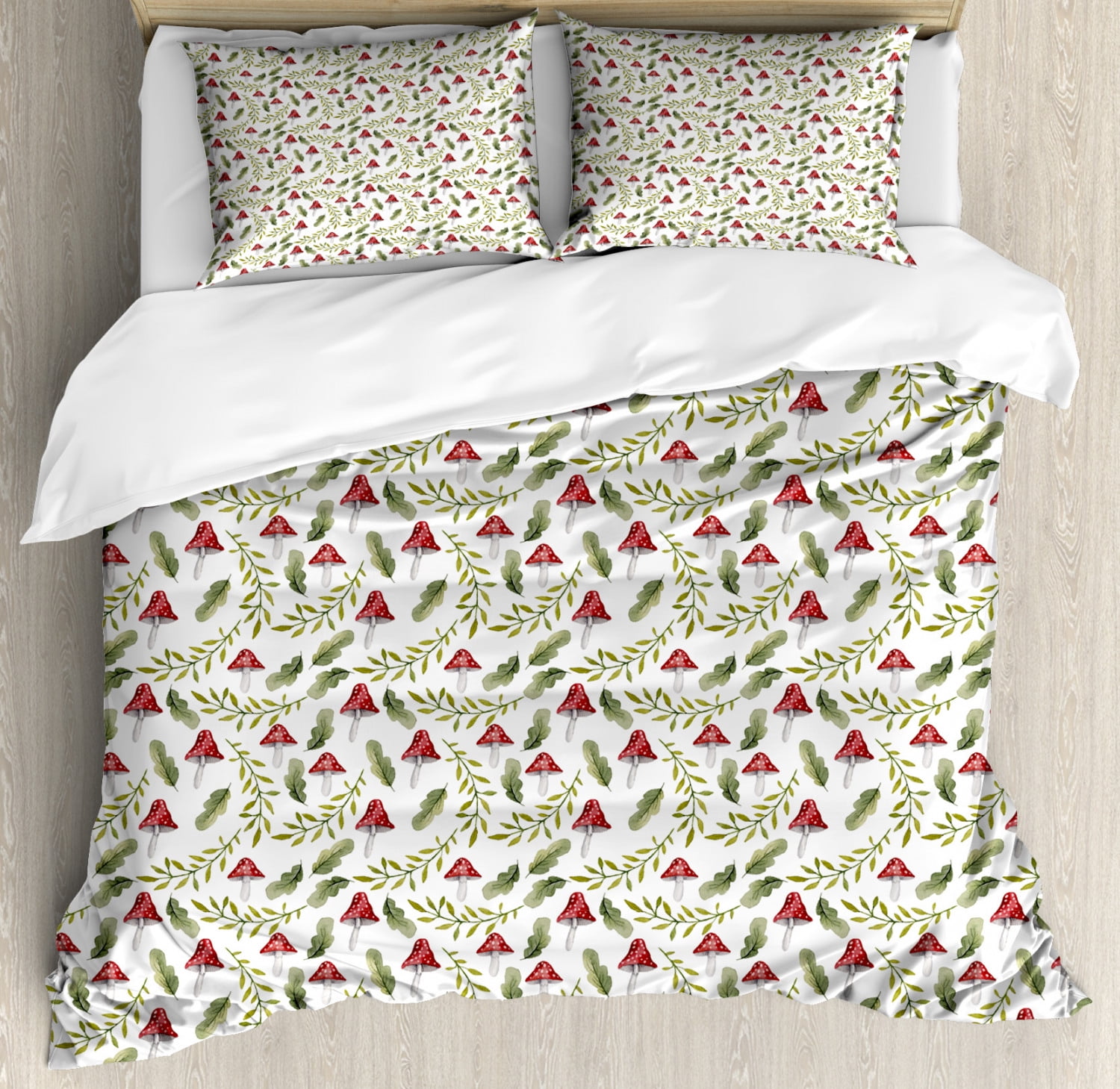 woodland theme bedding