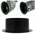 thumbnail image 4 of ABS Straight Pipe Flange Ventilation Ducting Exhaust Pipe Connectors, 4 of 6
