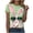 Light Green, variant on Happy Easter Shirt for Women:Funny Easter Bunny Gnome Graphic T-Shirt (Pink, XL)