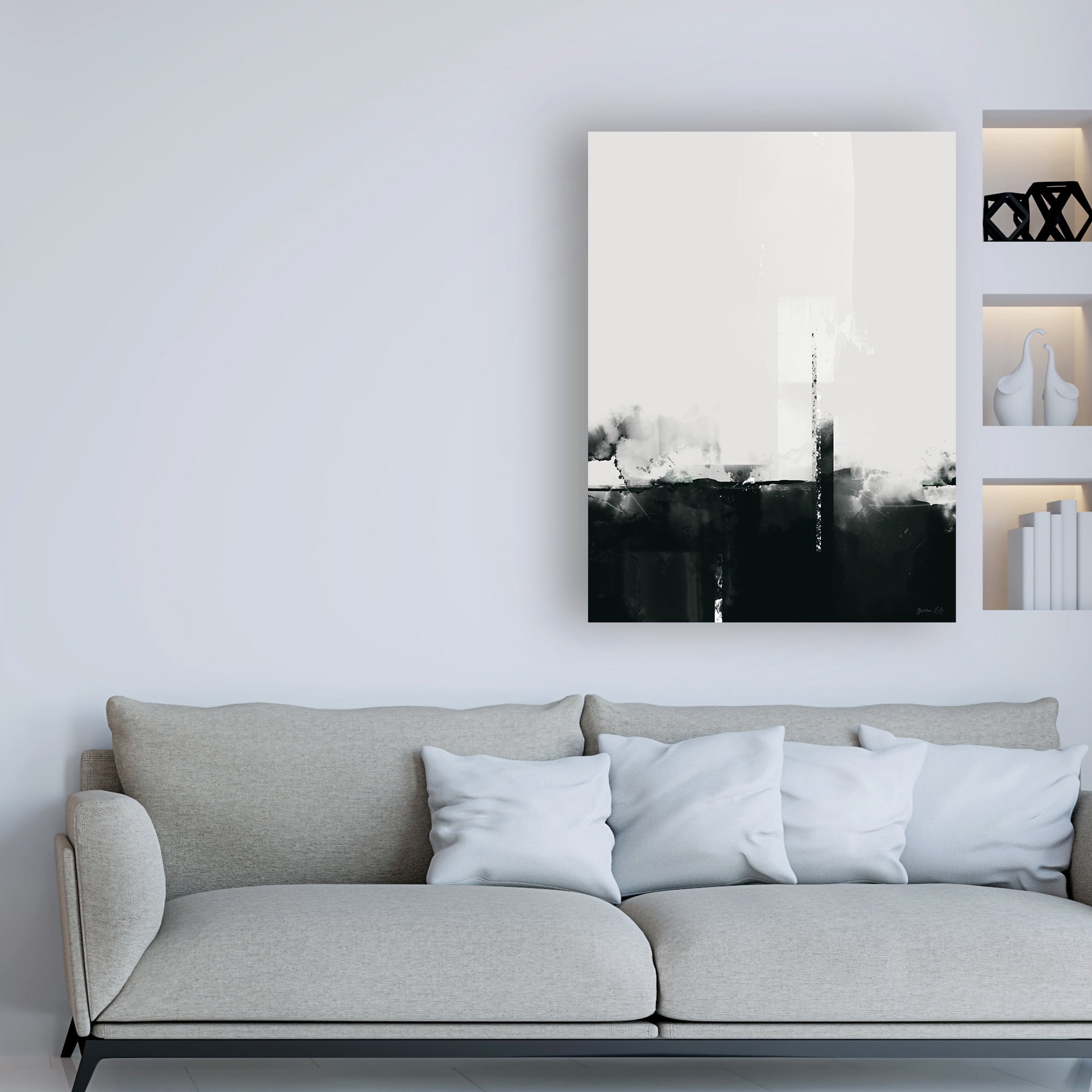 Trademark Fine Art 'Big Smoke' Canvas Art by Green Lili