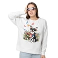 thumbnail image 2 of Chihuahua Celebrates Spring and Enjoys a Happy Easter Sweatshirt Unisex Merch Dog Lover Gifts Idea - 02001, 2 of 6