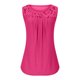 thumbnail image 4 of mfyjkho Tops Para Salir Para Mujer, Blusa Holgada Con Cuello Redondo Y Encaje Liso Para Mujer Tops Para Salir M, 4 of 6