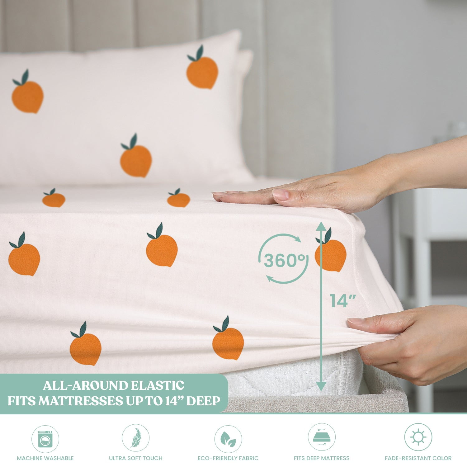6-Piece Microfiber Bed Sheets ? Ultra-Soft, Wrinkle-Free, Deep Pocket Fit