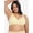 Ecru, variant on , The Camille, Unpadded Wireless Bra, Light Support, Lace Neckline, Comfort, Breathable Cotton Bra (Women's & Women's Plus)