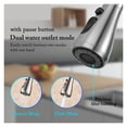thumbnail image 3 of Kitchen Faucet Black Kitchen Tap Pull Out Kitchen Sink Mixer Tap Brushed Nickle Stream Sprayer Head Chrome Kitchen Water Tap ,Easy to Install, 3 of 7