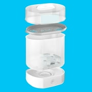 Chicco 3-in-1 Electric Steam Sterilizer for Baby Bottles, Pacifiers, Toys and More - White, New