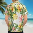 thumbnail image 6 of High Quality Hawaiian Shirts for Men Short Sleeve Aloha Beach Shirt Floral Summer Casual Button Down Shirts Blouses UO58CJ, 6 of 7