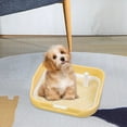 thumbnail image 6 of Fzaqwen Dog Potty Toilet ,Pet Training Toilet, Reusable with Removable Post Puppy Toilet Yellow, 6 of 9