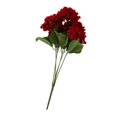 thumbnail image 1 of Cabezas de flores artificiales Macarena para boda decoración de muebles bricolaje hogar rojo, 1 of 8