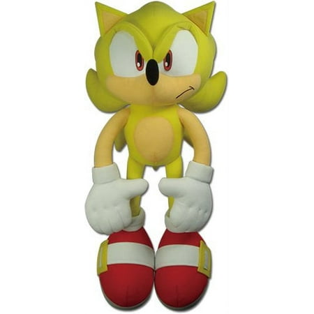 Great Eastern Sonic The Hedgehog: 20" Large Super Sonic Plush