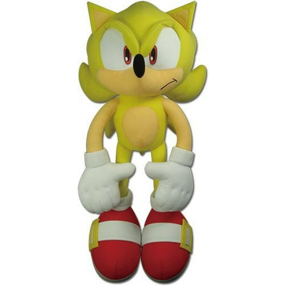 Great Eastern Sonic The Hedgehog: 20" Large Super Sonic Plush