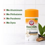 Arm & Hammer Essentials Deodorant with Magnesium, Vanilla Sandalwood, Aluminum Free Paraben Free, 1-Count