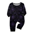 thumbnail image 2 of Halloween Family Matching Pajamas - Seasonal Halloween Gifts for Women Nightwear - Comfy Womens Pajama Sets and Holiday Lounge Sets for Women Clothes, 2 of 4