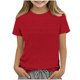 thumbnail image 1 of Top de Manga Larga de la Moda de los Niños de Color Sólido Cuello Redondo Suelto Y Casual Tops para el Uso Casual Diario, Interior, Regreso a Casa, Fiestas de Cumpleaños, Vacaciones, Fotografía, 1 of 5