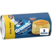 Pillsbury Grands! Southern Homestyle Butter Tastin' Biscuits, 8 Count, 16.3 oz