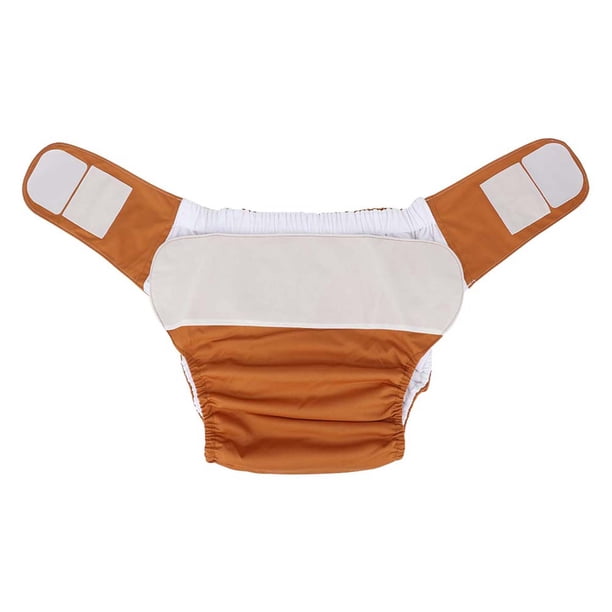 Pañales de tela reutilizables, lavables e impermeables para adultos mayores, pañales de bolsillo