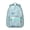 Greenish-blue-20, variant on Artistic Tiger Pattern Backpack for Student Jungle Animal Roar Print Bengal Stripes Wild Tribal Face Design for Student School Bookbag