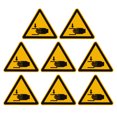 thumbnail image 1 of OHOIOLLA 8Ud Pegatinas De Seguridad Multicolor Para Equipos Mecánicos Con Adhesivo Fuerte Y Señalización Visible, 1 of 8