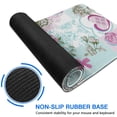 thumbnail image 6 of Long Mouse Pads for Desk,Pioneer Flower Floral Print Pattern Desk Mats on Top Of Desks, Desk Mouse Pad Extra Large with 3mm Non-Slip Base and Stitched Edge for Gaming,Office,Work,Home 31.5"x11.8", 6 of 6