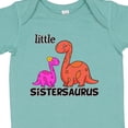 thumbnail image 4 of Inktastic Little Sistersaurus Girls Baby Bodysuit, 4 of 5