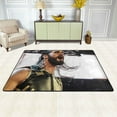 thumbnail image 2 of Seth Rollins Rug, Ultra Soft Flannel Area Rug With Non-Slip Backing, Plush Memory Foam Carpet Rug For Bedroom, Living Roo,M Dining Ro,Om Playroom, Absorbent Washable Floor Mat, 2 of 7