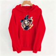 thumbnail image 4 of Ynynloco Halloween Sweatshirt Pullover Top for Women Graphic Long Sleeve Casual Hoodie Fall Daily Wear, 4 of 5