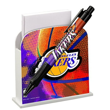 Pen Caddy - National Design NBA Desk Caddy with Pen, LA Lakers (3648-NBA-BJS)