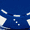 Blue, variant on trademark poker 100 striped chip, 11.5gm, black