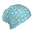 thumbnail image 2 of Honeii Cartoon Teeth Print Kids Knit Beanie Watch Hat ,Knit Cap for Boys and Girls, 2 of 7