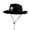 Black, variant on Cowboy Hat for Kids, Sparkly Rhinestone Star Decor Western Rodeo Cowgirl Party Hat Sun Beach Cap