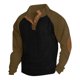 thumbnail image 1 of pstuiky mangas largas para hombre, Suéter informal de patchwork para hombre, blusa abotonada con cuello alto y manga larga a la moda salir tops xxxl, 1 of 5