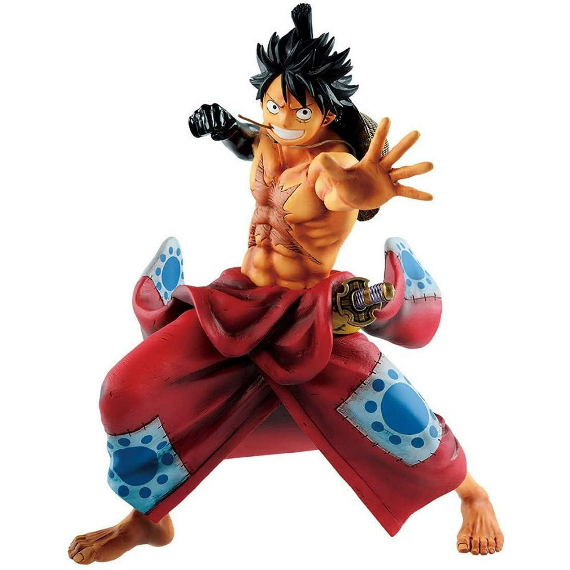 Mzvee One Piece Figure Monkey D. Luffy Wano Country Figure Anime Figure Action Figure