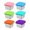 B, variant on MOQIN Stainless Steel Kids Snack Box 6-Pack | Silicone-Lid Leakproof Food Pots | Stackable BPA-Free Containers for School Lunches, Trail Mix & Fruit Slices