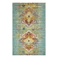 thumbnail image 3 of Unique Loom Vita Collection Area Rug - Chagall (10' 6" x 16' 5" Rectangle Turquoise/Cream), 3 of 7