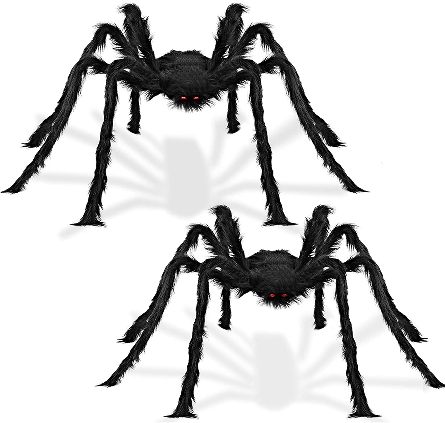 Happy Halloween Noir Spider Web Aluminium Hélium Ballon 18"