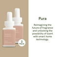 thumbnail image 6 of Pura - Fragrance for Smart Home Air Diffusers - Room Freshener - Aromatherapy Scents for Bedrooms & Living Rooms - Odor Eliminator - 2 Pack - Vanilla Chiffon, 6 of 9