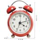 thumbnail image 2 of Reloj despertador retro creativo de metal con campana, reloj de escritorio sencillo, reloj de mesa de cuarzo silencioso y luminoso, 2 of 7