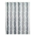 thumbnail image 2 of Yeetfub Scceatti Shower Curtain Liner Vintage Boho Curtain with Hooks Grey 71x32In Wide Polyester Soft Cloth Hotel Quality Machine Washable White Shower Curtain Liner for Bath Tub for the Bathroom, 2 of 3