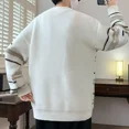thumbnail image 4 of Suéteres de punto para hombre, jersey de cuello redondo, novedad en otoño e invierno, sudadera para hombre, ropa de calle barata, 4 of 4