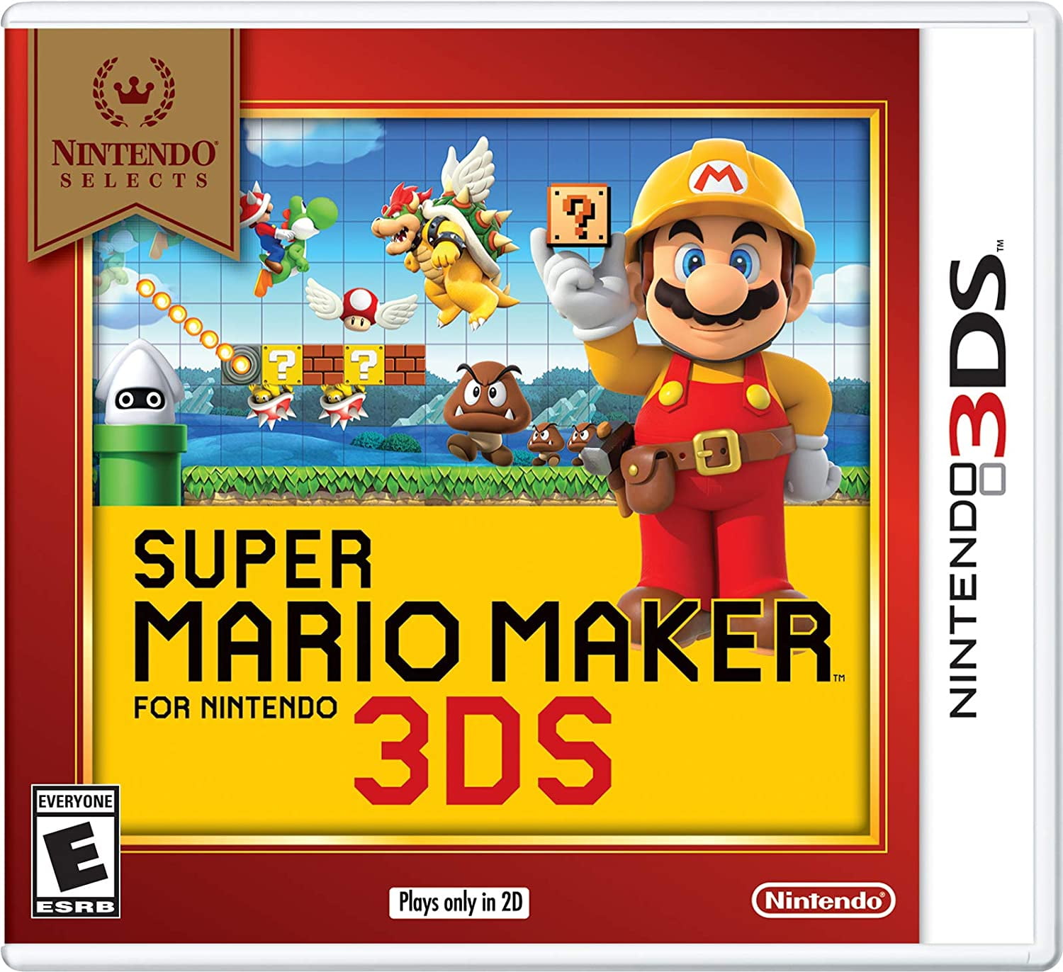 dump bevæge sig Giraf Nintendo Selects: Super Mario Maker for Nintendo 3DS – Nintendo 3DS -  Walmart.com