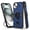 Blue, variant on Hotpom for iPhone 15 Case with Precise Cutouts, Double Ring Kickstand, Heavy Duty Shockproof Drop Protection and Rugged Anti-Scratch Phone Cover, Blue